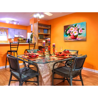 Πίνακας ζωγραφικής στο χέρι - Spring Bunch