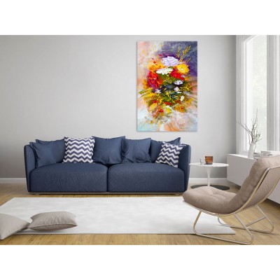 Πίνακας ζε καμβά - August Flowers