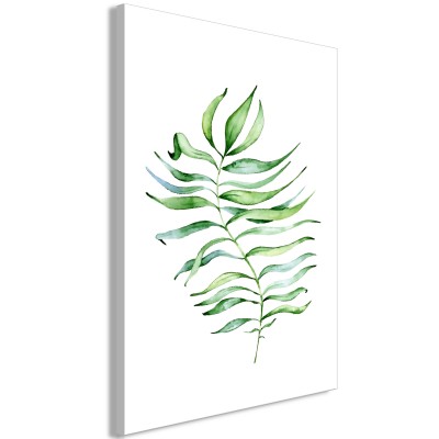 Πίνακας ζε καμβά - Dancing Leaf (1 Part) Vertical