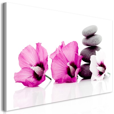 Πίνακας ζε καμβά - Calm Mallow (1 Part) Pink