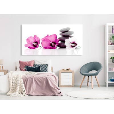 Πίνακας ζε καμβά - Calm Mallow (1 Part) Pink