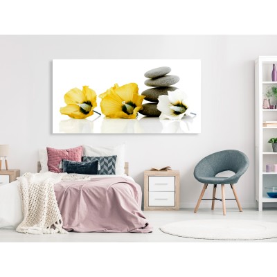 Πίνακας ζε καμβά - Calm Mallow (1 Part) Yellow