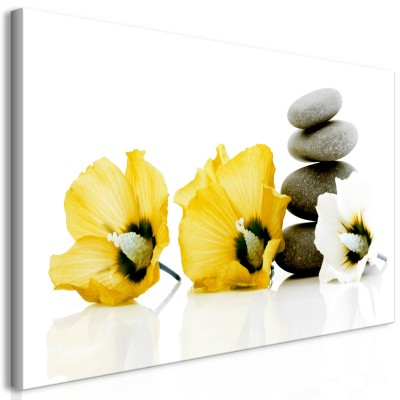Πίνακας ζε καμβά - Calm Mallow (1 Part) Yellow