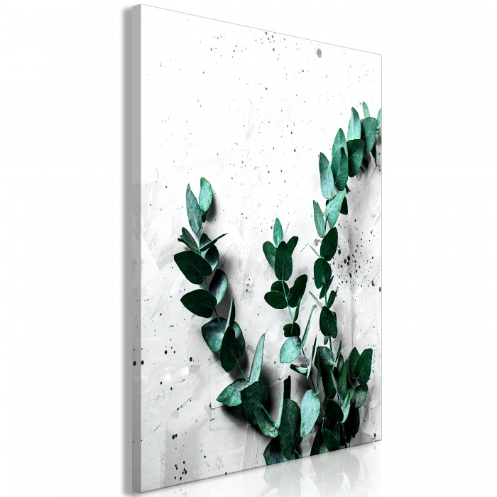 Πίνακας ζε καμβά - Eucalyptus Scent (1 Part) Vertical