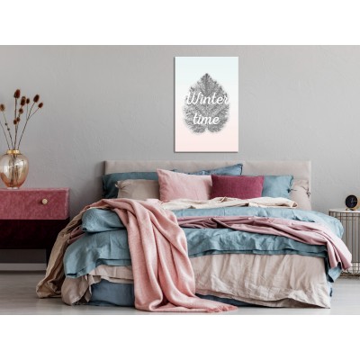 Πίνακας ζε καμβά - Winter Time (1 Part) Vertical