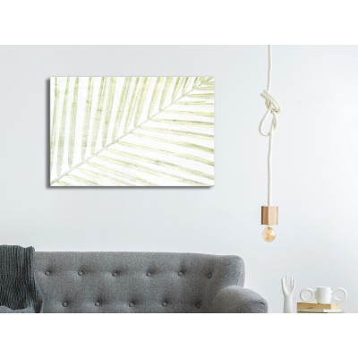 Πίνακας ζε καμβά - Palm Leaf (1 Part) Wide