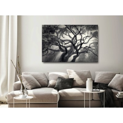 Πίνακας ζε καμβά - Lighted Branches (1 Part) Wide