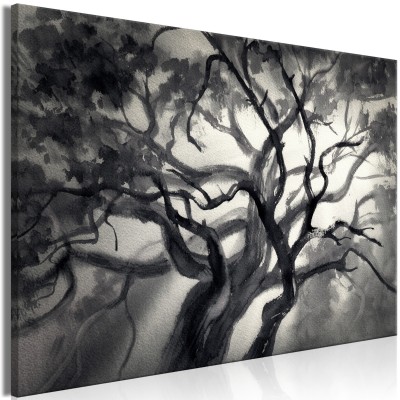 Πίνακας ζε καμβά - Lighted Branches (1 Part) Wide