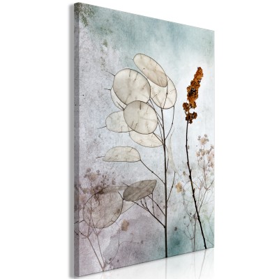 Πίνακας ζε καμβά - Foggy Lunaria (1 Part) Vertical