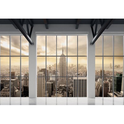 Φωτοταπετσαρία - Clouds over New York City