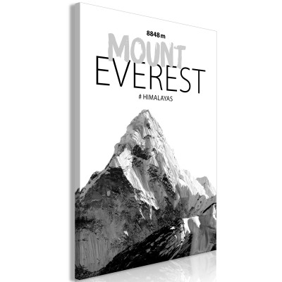 Πίνακας ζε καμβά - Mount Everest (1 Part) Vertical