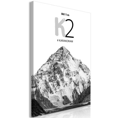 Πίνακας ζε καμβά - K2 (1 Part) Vertical