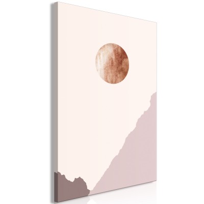 Πίνακας ζε καμβά - Mountain Planet (1 Part) Vertical