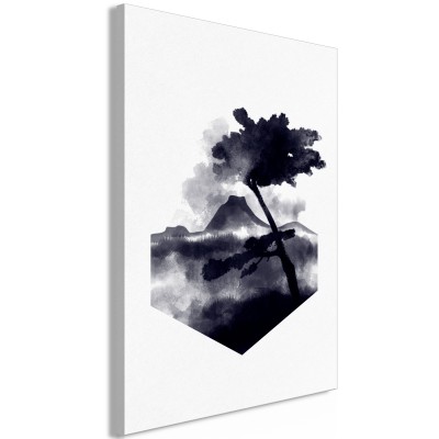 Πίνακας ζε καμβά - High Mountain (1 Part) Vertical