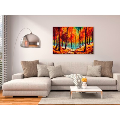 Πίνακας ζωγραφικής στο χέρι - Artistic Autumn
