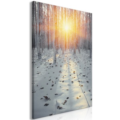 Πίνακας ζε καμβά - Winter Afternoon (1 Part) Vertical
