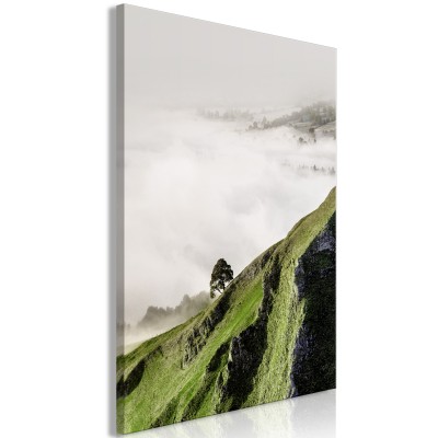 Πίνακας ζε καμβά - Tree Above Clouds (1 Part) Vertical