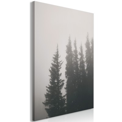 Πίνακας ζε καμβά - Smell of Forest Fog (1 Part) Vertical