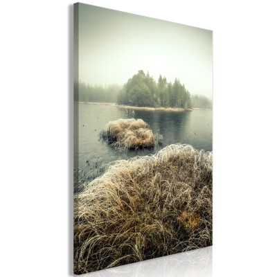 Πίνακας ζε καμβά - Autumn in the Wetlands (1 Part) Vertical