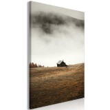 Πίνακας ζε καμβά - Asylum in the Mountains (1 Part) Vertical