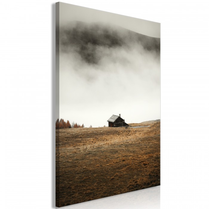 Πίνακας ζε καμβά - Asylum in the Mountains (1 Part) Vertical