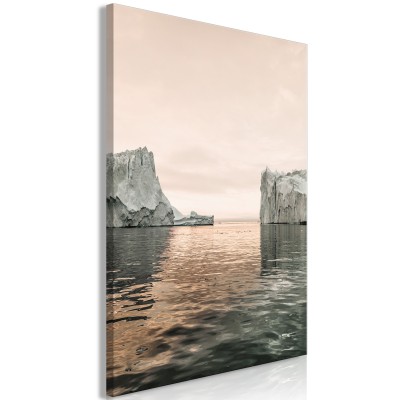 Πίνακας ζε καμβά - Ice Statues (1 Part) Vertical