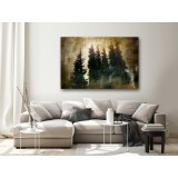 Πίνακας ζε καμβά - Stately Spruces (1 Part) Wide