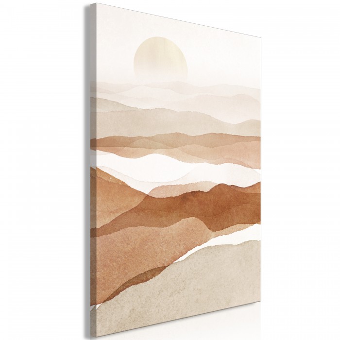 Πίνακας ζε καμβά - Desert Lightness (1 Part) Vertical