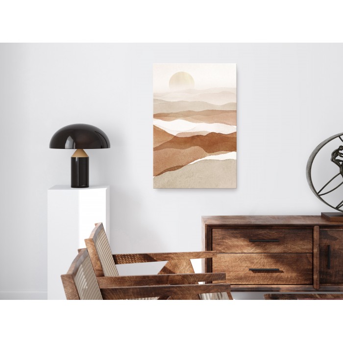 Πίνακας ζε καμβά - Desert Lightness (1 Part) Vertical