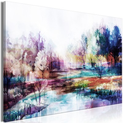 Πίνακας ζε καμβά - World in Paints (1 Part) Wide