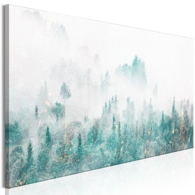 Πίνακας ζε καμβά - Turquoise Valley (1 Part) Narrow