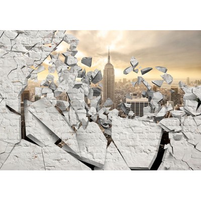 Φωτοταπετσαρία - NY - City behind the Wall