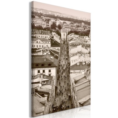 Πίνακας ζε καμβά - Cracow: Florianska Street (1 Part) Vertical