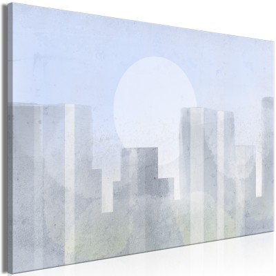 Πίνακας ζε καμβά - Modern City (1 Part) Wide - First Variant