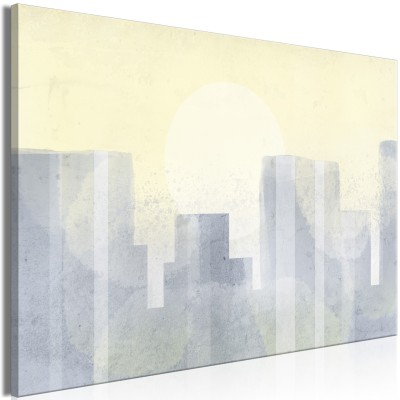 Πίνακας ζε καμβά - Modern City (1 Part) Wide - Third Variant