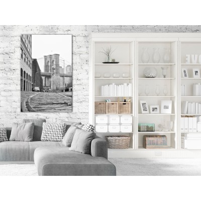 Πίνακας ζε καμβά - Brooklyn Bridge (1 Part) Vertical