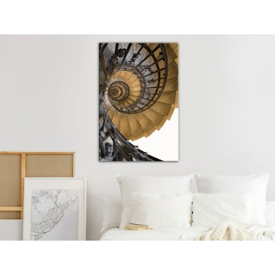 Πίνακας ζε καμβά - Architectural Snail (1 Part) Vertical