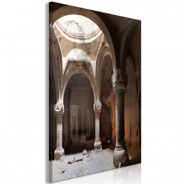 Πίνακας ζε καμβά - Temple (1 Part) Vertical