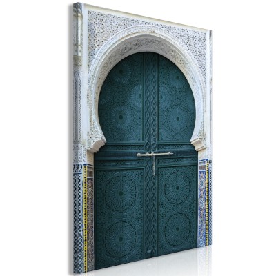 Πίνακας ζε καμβά - Ethnic Door (1 Part) Vertical