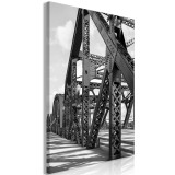 Πίνακας ζε καμβά - Bridge at Morning (1 Part) Vertical