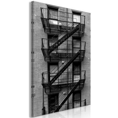 Πίνακας ζε καμβά - Emergency Exit (1 Part) Vertical