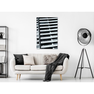 Πίνακας ζε καμβά - Architectural Raster (1 Part) Vertical