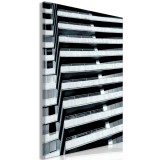 Πίνακας ζε καμβά - Architectural Raster (1 Part) Vertical