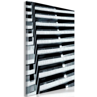 Πίνακας ζε καμβά - Architectural Raster (1 Part) Vertical