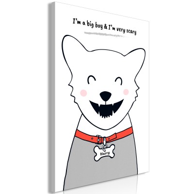 Πίνακας ζε καμβά - Doggy Harry (1 Part) Vertical