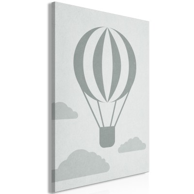Πίνακας ζε καμβά - Balloon Travel (1 Part) Vertical