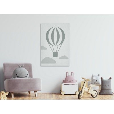 Πίνακας ζε καμβά - Balloon Travel (1 Part) Vertical