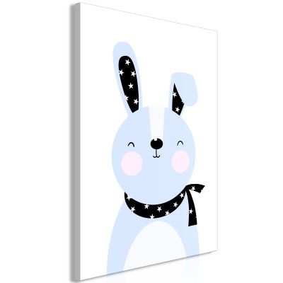 Πίνακας ζε καμβά - Brave Rabbit (1 Part) Vertical
