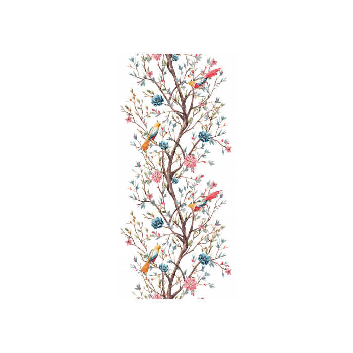 Ταπετσαρία - Birds on a Flowering Twig