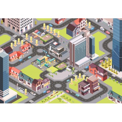 Φωτοταπετσαρία - In the City